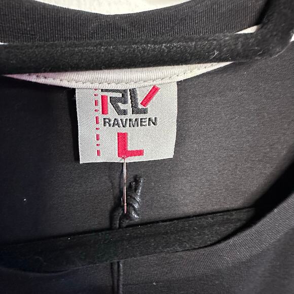 New Ravmen black sequence “good time, good life” tshirt size large New - Picture 7 of 8